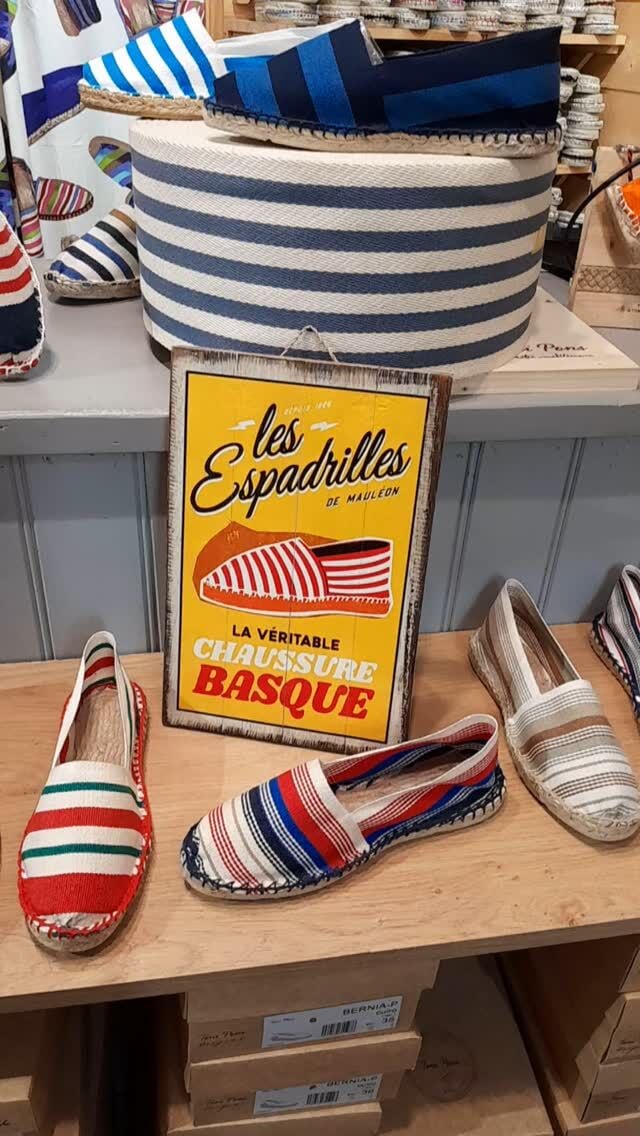 #lespadrilledelitxu #espadrilles #stjeanpieddeport